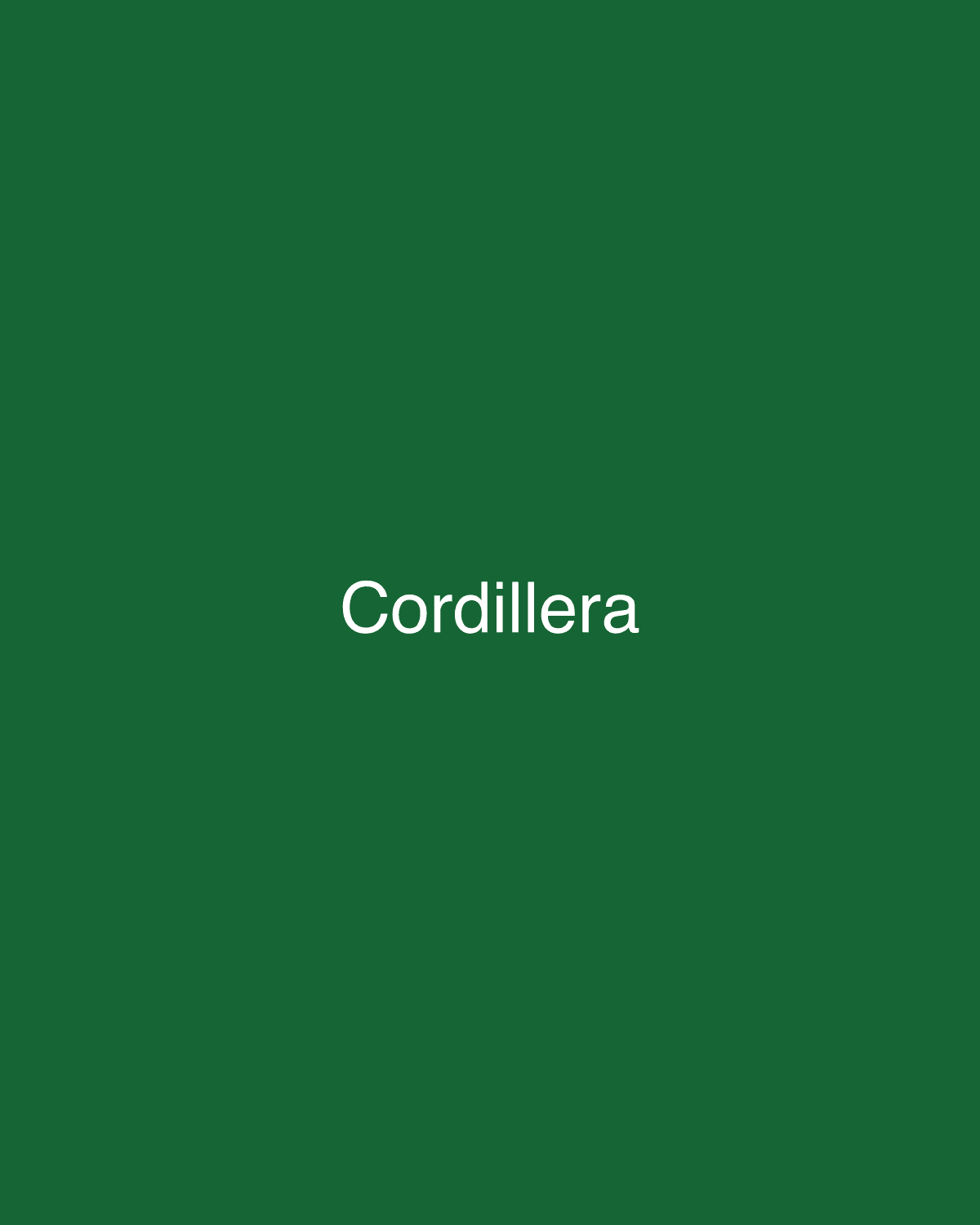 Cordillera