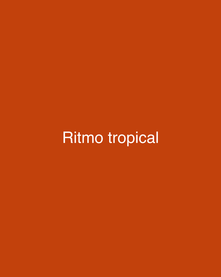 Ritmo tropical