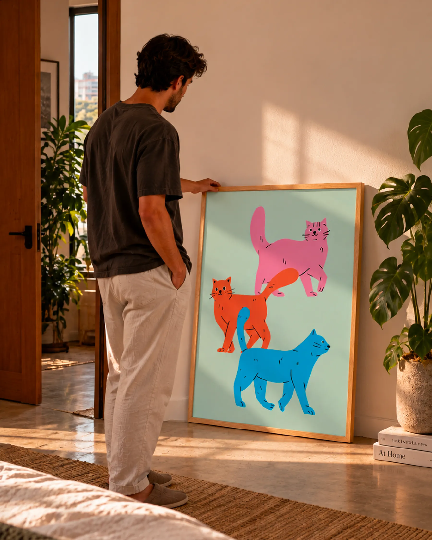 Colorful Cats